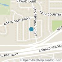 Map location of 4717 Aramis Drive, Arlington, TX 76016