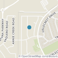 Map location of 6809 Fire Dance Dr, Benbrook TX 76126