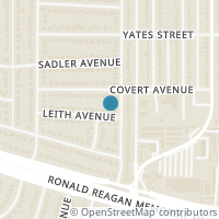 Map location of 2704 Leith Ave, Fort Worth TX 76133