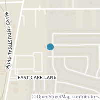 Map location of 1411 Oriole Boulevard, Duncanville, TX 75116