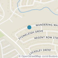 Map location of 10153 Wandering Way Street, Benbrook, TX 76126