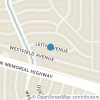 Map location of 3313 Leith Avenue, Fort Worth, TX 76133