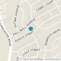 Map location of 2433 Gooch Street, Dallas, TX 75241