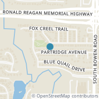 Map location of 2705 PARTRIDGE Avenue, Arlington, TX 76017