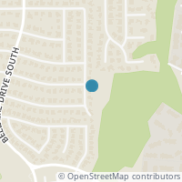Map location of 5117 River Bluff Drive, Fort Worth, TX 76132