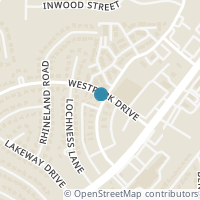 Map location of 9505 Westpark Drive, Benbrook, TX 76126