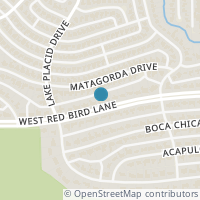 Map location of 1635 W Red Bird Ln, Dallas TX 75232