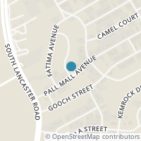 Map location of 2503 Pall Mall Ave, Dallas TX 75241