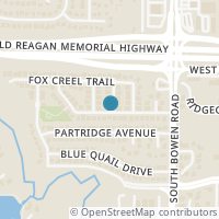 Map location of 4508 Fox Rio Trl, Arlington TX 76017