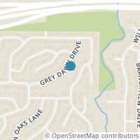 Map location of 4509 Grey Dawn Drive, Arlington, TX 76017