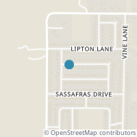 Map location of 9308 Mayblossom Way, Dallas, TX 75217