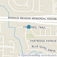 Map location of 2804 Fox Creek Trail, Arlington, TX 76017