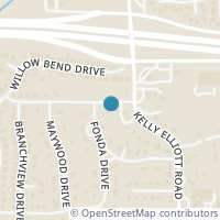 Map location of 4308 Thousand Oaks, Arlington, TX 76017