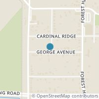 Map location of 3229 George Ave, Forest Hill TX 76119