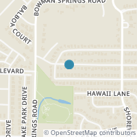 Map location of 7116 Greenspring Drive, Arlington, TX 76016