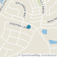 Map location of 3141 Josefina Lane, Heartland, TX 75126