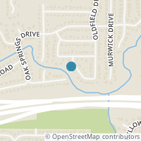 Map location of 4916 Oldfield Dr, Arlington TX 76016