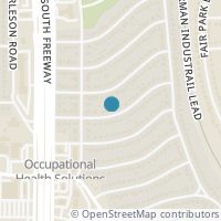 Map location of 917 E Boyce Avenue, Fort Worth, TX 76115