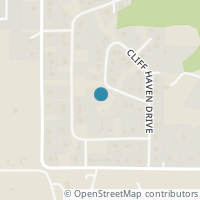 Map location of 5511 Leeway Drive, Dallas, TX 75236