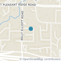 Map location of 4206 Del Norte Drive, Arlington, TX 76016
