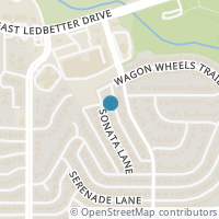 Map location of 5420 Sonata Ln, Dallas TX 75241