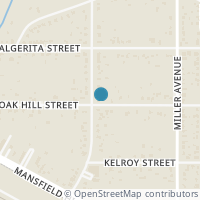 Map location of 5229 Trentman Street, Fort Worth, TX 76119