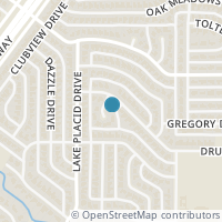 Map location of 1562 Drury Place, Dallas, TX 75232