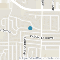 Map location of 536 Hillvale Drive, Dallas, TX 75241