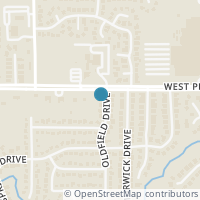 Map location of 4204 Oldfield Drive, Arlington, TX 76016