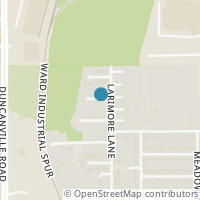 Map location of 4810 Jesus Maria Court, Dallas, TX 75236