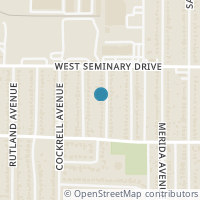 Map location of 4328 Waits Avenue, Fort Worth, TX 76133