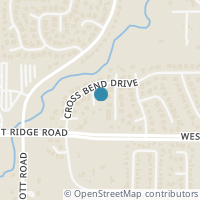 Map location of 3903 Cross Hill Court, Arlington, TX 76016