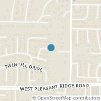 Map location of 6100 Leagrove Court, Arlington, TX 76016