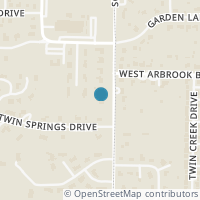 Map location of 3710 S Bowen Road, Dalworthington Gardens, TX 76016
