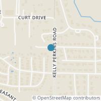 Map location of 3600 Tristan Ct, Arlington TX 76016