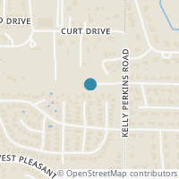 Map location of 3608 Tristan Court, Arlington, TX 76016