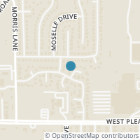 Map location of 3808 Schoolside Court, Arlington, TX 76016