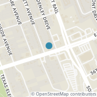 Map location of 1911 E Ledbetter Drive, Dallas, TX 75216
