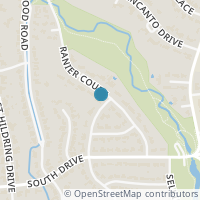 Map location of 4140 Ranier Ct, Fort Worth TX 76109