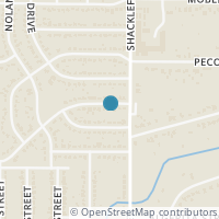 Map location of 3544 Kellis Street, Fort Worth, TX 76119
