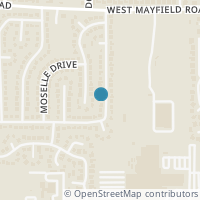 Map location of 3714 French Wood Drive, Arlington, TX 76016