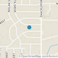 Map location of 3525 Kellis Street, Fort Worth, TX 76119