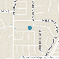 Map location of 5809 Pleasant Wood Trail, Arlington, TX 76016