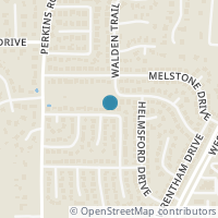 Map location of 5807 Pleasant Wood Trl, Arlington TX 76016