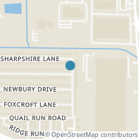 Map location of 2327 Pennington Drive, Arlington, TX 76014