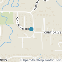 Map location of 3536 Oak Bend Drive, Arlington, TX 76016