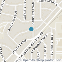 Map location of 4201 Winfield Ave, Fort Worth TX 76109
