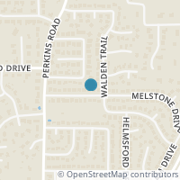Map location of 5905 Melstone Drive, Arlington, TX 76016