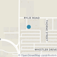 Map location of 9619 Windridge Way, Dallas, TX 75217
