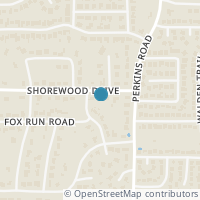 Map location of 6104 Shorewood Dr, Arlington TX 76016
